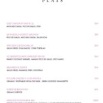 Menu Les jardins du Lotus Marrakech April 2024 380309-861800